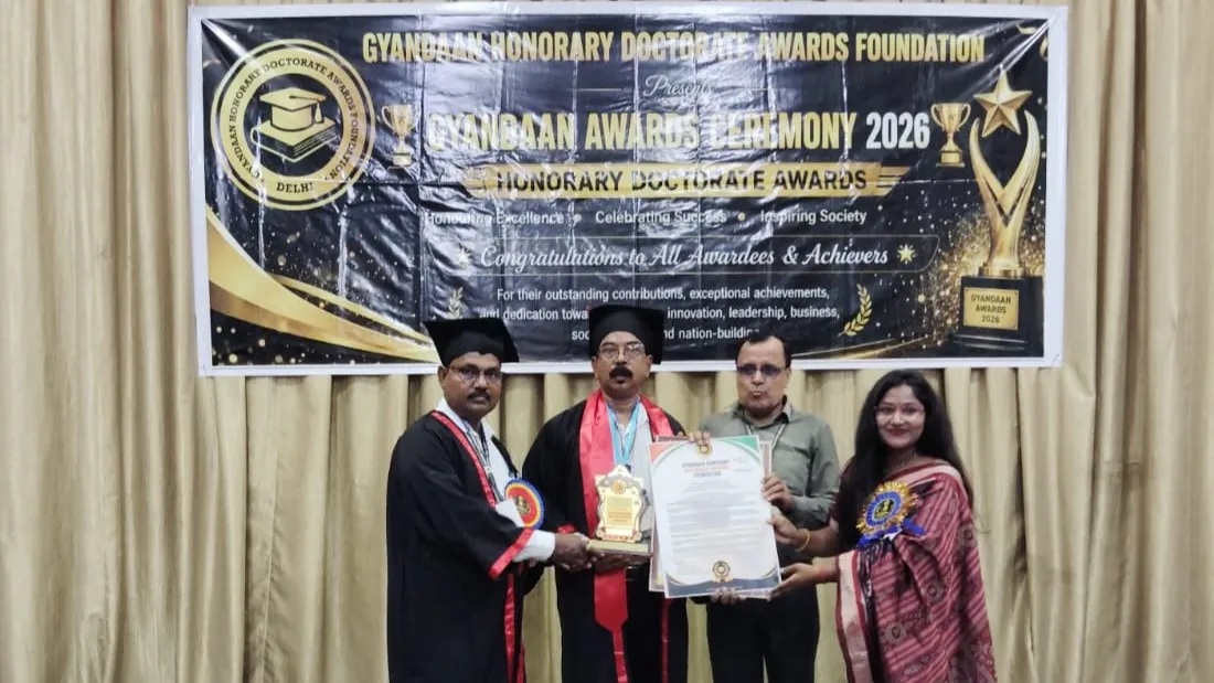Odisha Artist Sasadhar Pati Receives Top Recognition for Poetry And Unique Sculptural Masterpieces