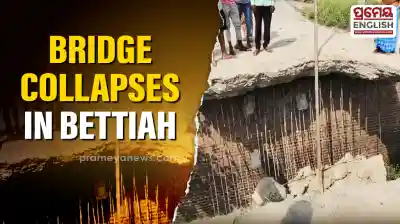 Bihar: Bridge over Dhanauti River in Bettiah collapses