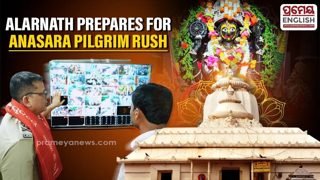 IGP, Central Range inspects security, traffic preparedness at Alarnath during Anasara pilgrim rush