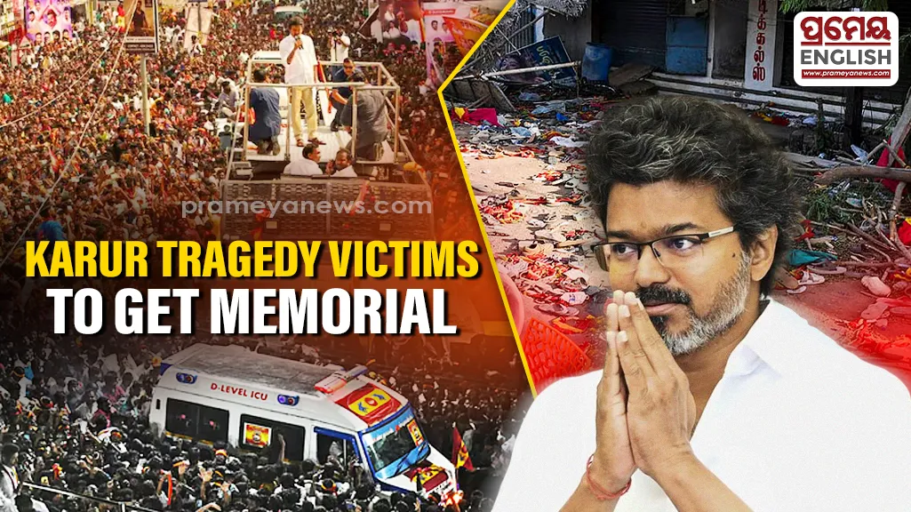  
"No success can erase pain of Karur": CM Vijay recalls stampede tragedy, announces memorial for victims