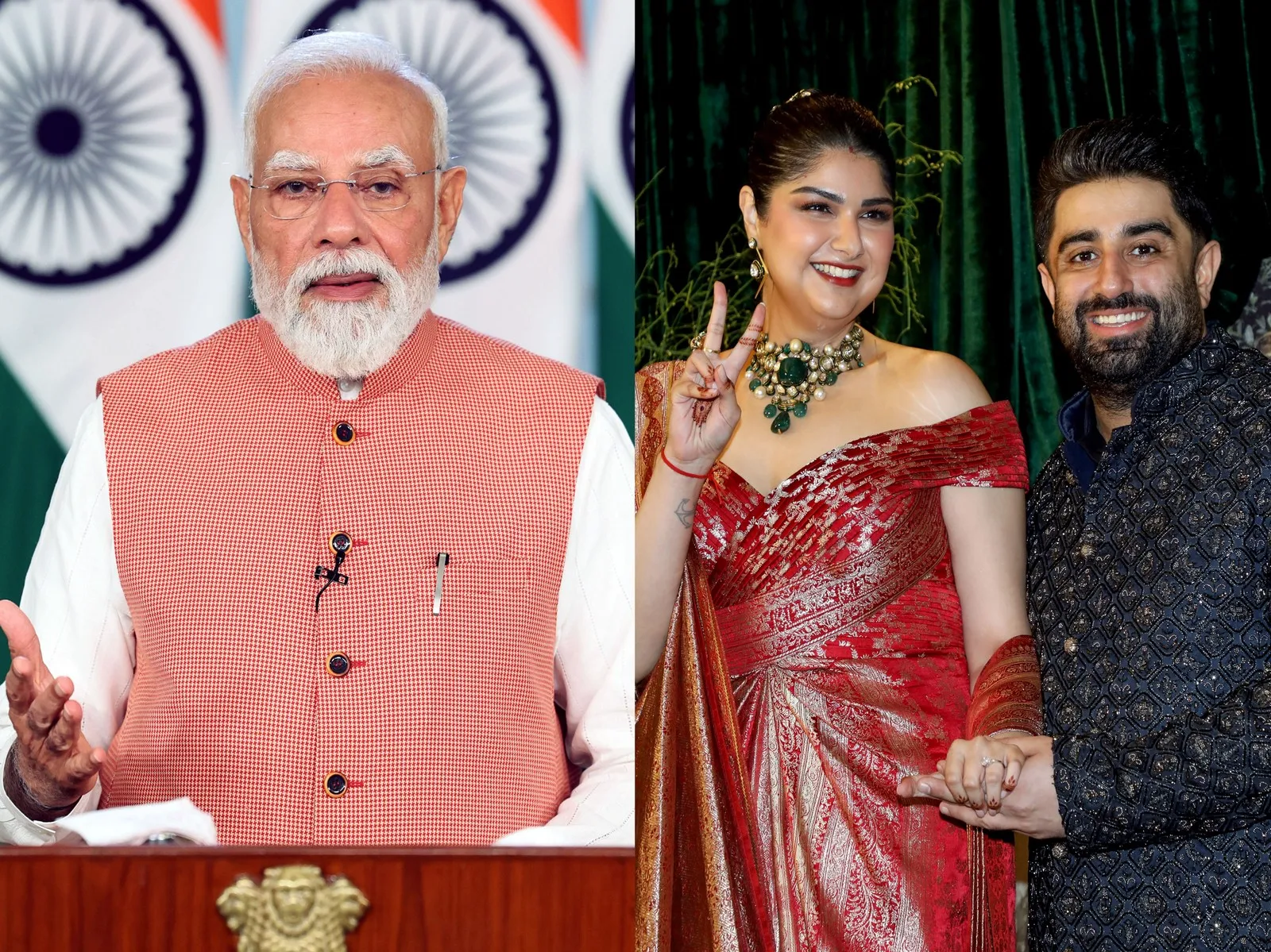 PM Modi congratulates newlyweds Anshula Kapoor, Rohan Thakkar; expresses gratitude for inviting him
