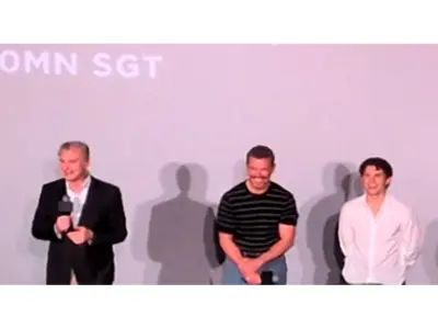 Always a thrill to be in India: Christopher Nolan calls Indian fans the most enthusiastic audiences