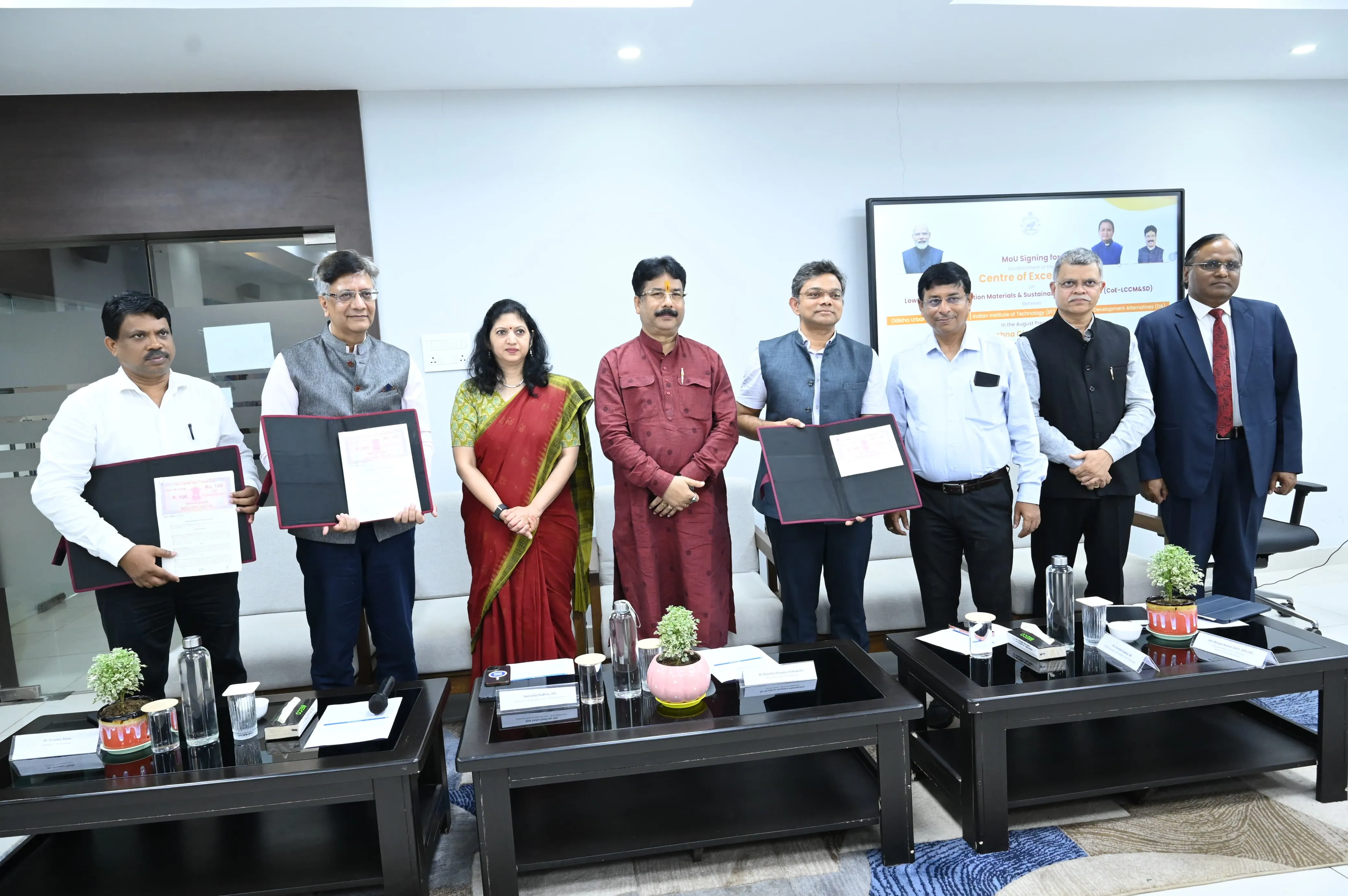 MoU signed to establish Centre of Excellence for low-carbon construction in Odisha