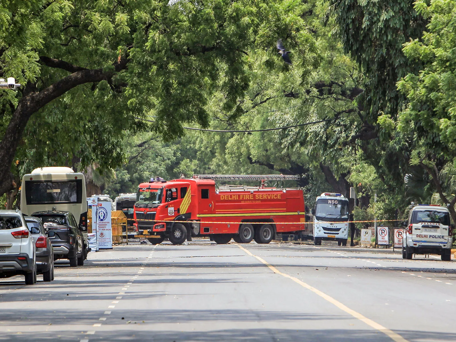 Fire breaks out in house at Delhi's Majlis Park