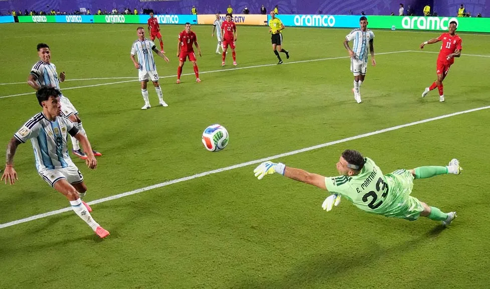 Argentina defeats Switzerland in extra time thriller to secure World Cup semi final spot against England