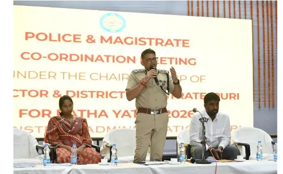 Odisha: Police-Magistrate Meeting Reviews Security for Puri Rath Yatra 2026