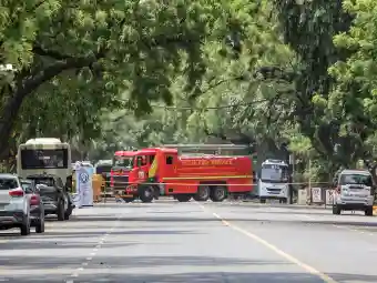 Fire breaks out in house at Delhi's Majlis Park