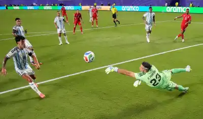 Argentina defeats Switzerland in extra time thriller to secure World Cup semi final spot against England