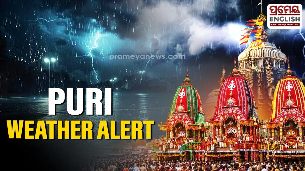 Weather Alert Issued For Puri Rath Yatra as Heavy Coastal Rains Batter Multiple Districts