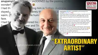 "Some human beings touch you with their presence": Anupam Kher remembers Hollywood star Sam Neill as "extraordinary artist"