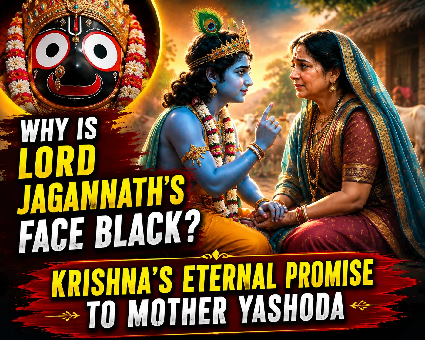 The untold legend behind Lord Jagannath's black face