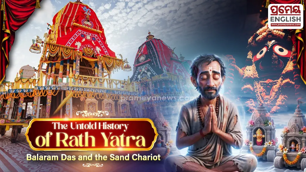 The Legend of Balaram Das: Why Lord Jagannath is believed to have left Nandighosha for sand chariot

