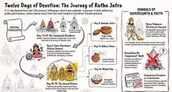 Devotees celebrate Puri Ratha Jatra with twelve days of ancient traditions and unique devotion