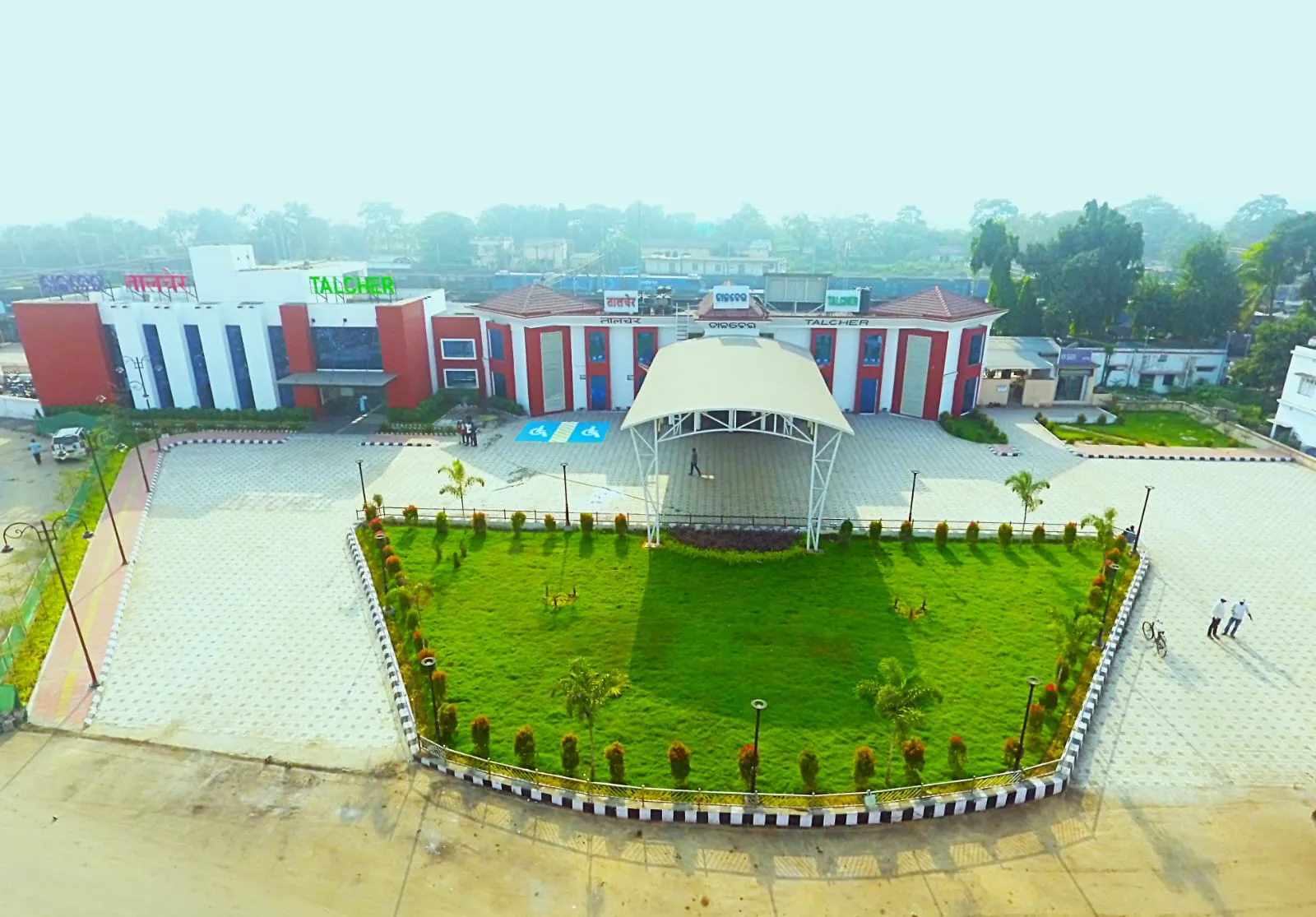 Talcher Railway Station transformed into a modern, passenger friendly transport hub