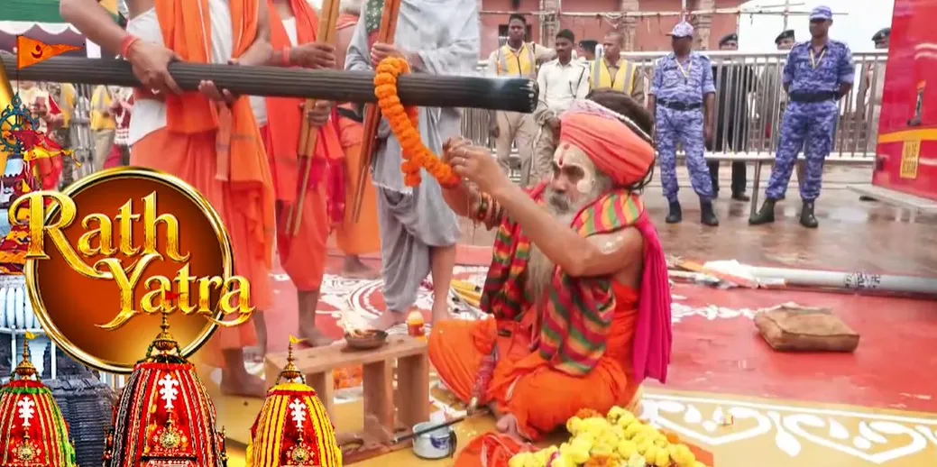Mysore devotee offers 10-foot agarbatti to Lord Jagannath as Rath Yatra begins in Puri