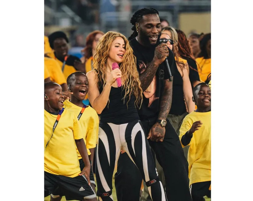 Shakira, Burna Boy gear up for historic FIFA World Cup 2026 halftime show ahead of Spain vs Argentina final