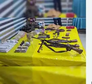 Huge cache of Arms and ammunition of Maoists recovered in Odisha-Chhattisgarh Border
