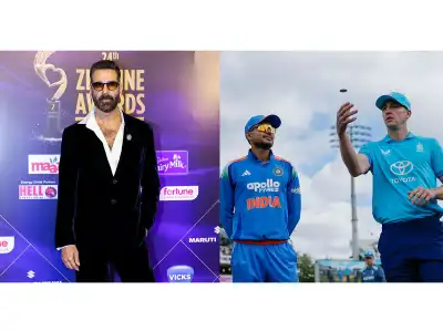 Akshay Kumar spotted sporting white beard at India vs England series decider match at Lord's