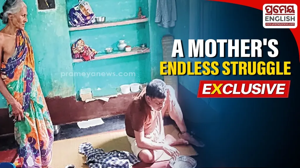 For 25 years, her son has lived in chains; at 78, a mother refuses to give up