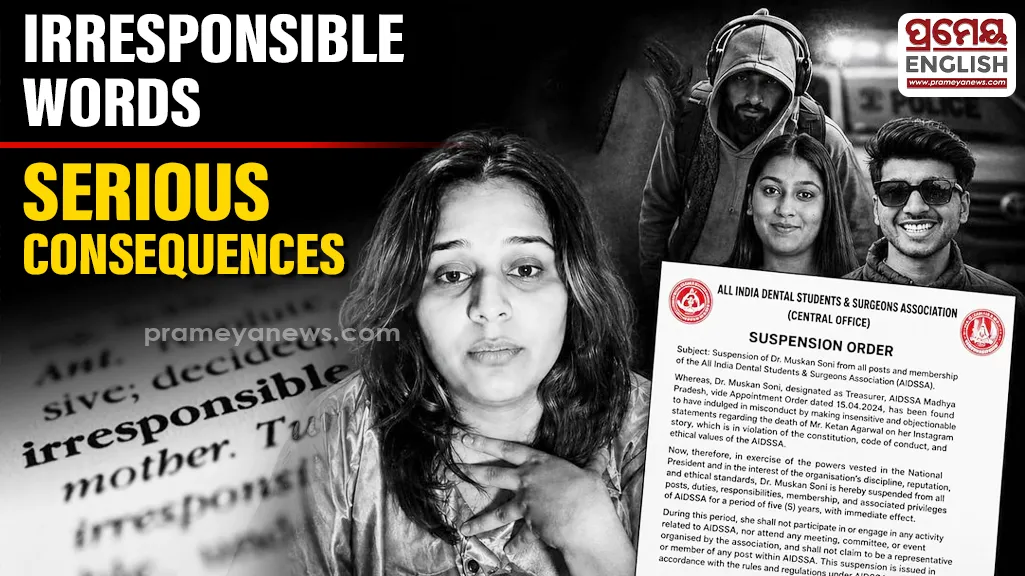 Dentist suspended for five years over alleged remarks on Ketan Agarwal's death