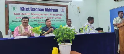 Maintaining Soil Health Key to Sustaining Farm Productivity: Dr. Sashikumar, Chief, CTCRI, Bhubaneswar.