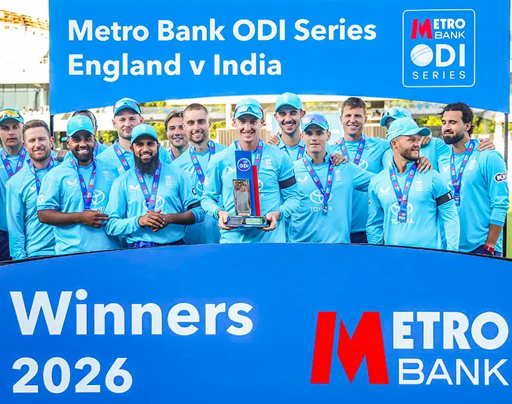 England Defeats India by 27 Runs At Lords To Clinch ODI Series Defying Rohit Sharma Century
