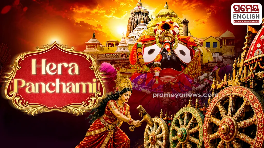 The Hera Panchami ritual, which reflects the Lord's human-like divine pastimes, draws thousands of devotees every year. Large numbers of pilgrims have gathered in Puri to witness the ceremonial procession and participate in one of the most cherished observances of the Rath Yatra festival.