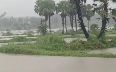 Heavy rainfall damage Barajoda Reservoir Gate in Odisha’s Hindol