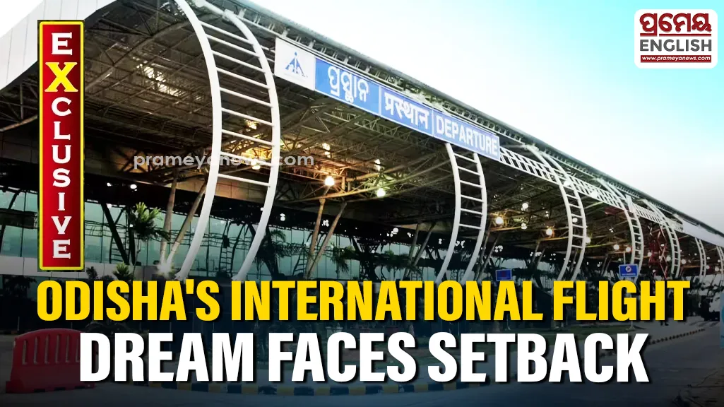 Odisha’s International Flight dream faces setback as foreign connectivity shrinks