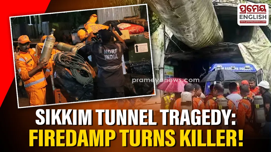 Sikkim Tunnel Tragedy: Firedamp behind massive explosion!