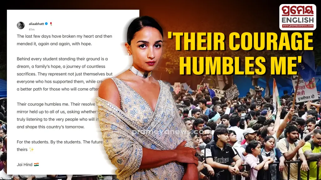 'Their courage humbles me': Alia Bhatt backs students amid paper leak protests, says "last few days have broken my heart"