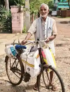 At 75, Gangadhar Sahu’s bicycle journey continues to inspire