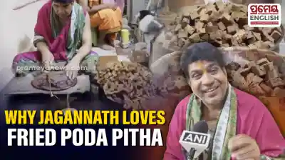 Bahuda Yatra: Why Lord Jagannath’s favourite ‘Poda Pitha’ is fried, not roasted