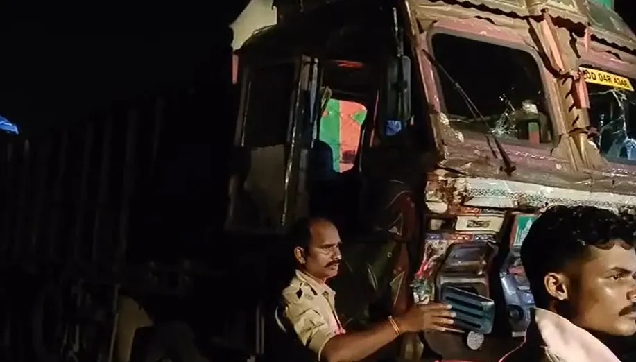 10 seriously injured as night coach bus rams parked truck on NH-16 in Odisha's Jajpur

