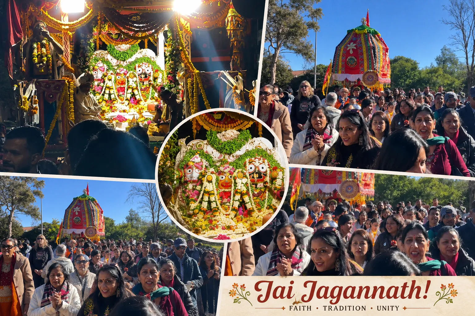 ‘Jai Jagannath’ resonates across borders as ‘Bahuda Yatra’ celebrated in Australia and Mumbai