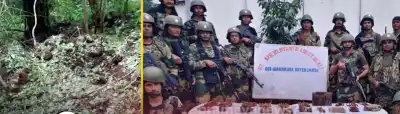 Major maoist dump unearthed in Malkangiri forest during Joint Search Operation