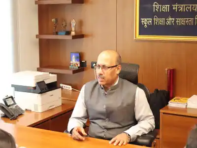 IAS Anil Kumar takes charge as Secretary, School Education & Literacy Department
