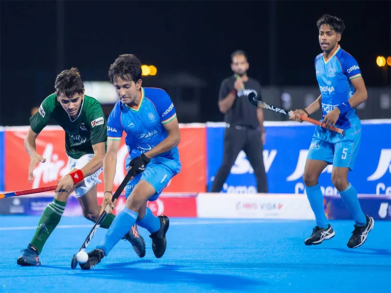 Indian hockey team crushes Pakistan 3-1 to claim Gold at FIH Youth Hockey5s Asian Championship