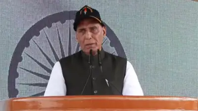 India has capability to respond to every Pakistani misadventure in a manner far harsher than it can imagine: Rajnath Singh in Drass