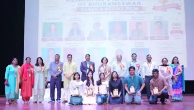 KV IIT Bhubaneswar Celebrates Foundation Day, Felicitates CBSE Class 10 High Achievers