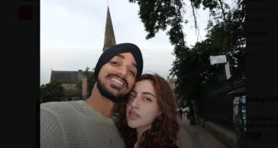 Arshdeep Singh makes relationship with actor-model Samreen Kaur Instagram official