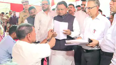 CM Mohan Charan Majhi holds public grievance hearing in Bhubaneswar