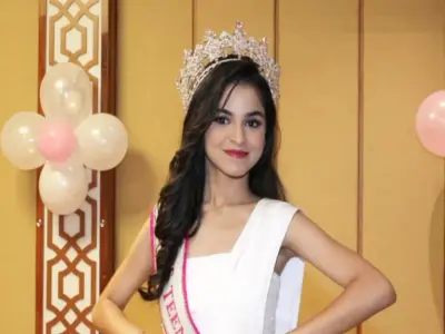 Prasuci Panda receives Grand Homecoming in Bhubaneswar after Winning National Teen Crown