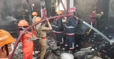Oil mill in Kerala’s Beypore gutted into ashes