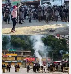 Rawalakot witnesses violent clashes as PoJK protesters allege firing by Pakistani forces