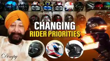 Gen Z bikers demand Bluetooth Tech and Dark Visors leaving Traditional Helmet Designs Behind