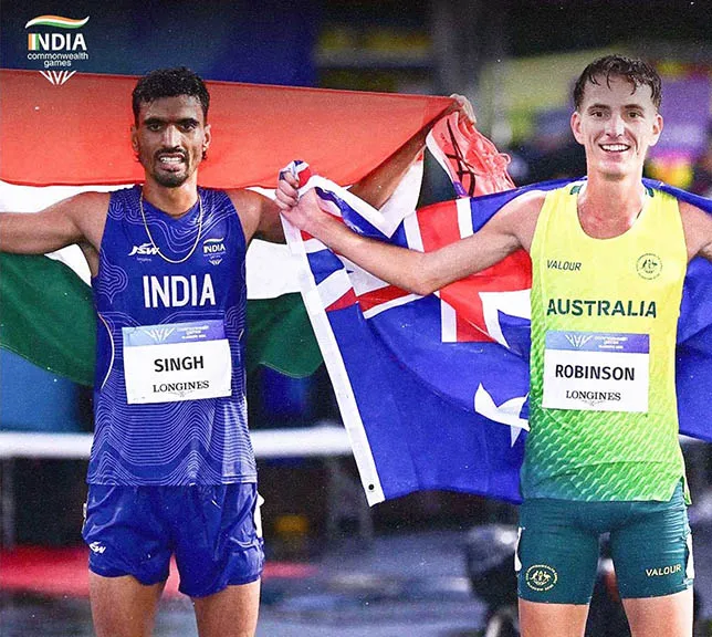 Gulveer Singh Wins Historic Silver In Men's 10000m At Glasgow CWG 2026