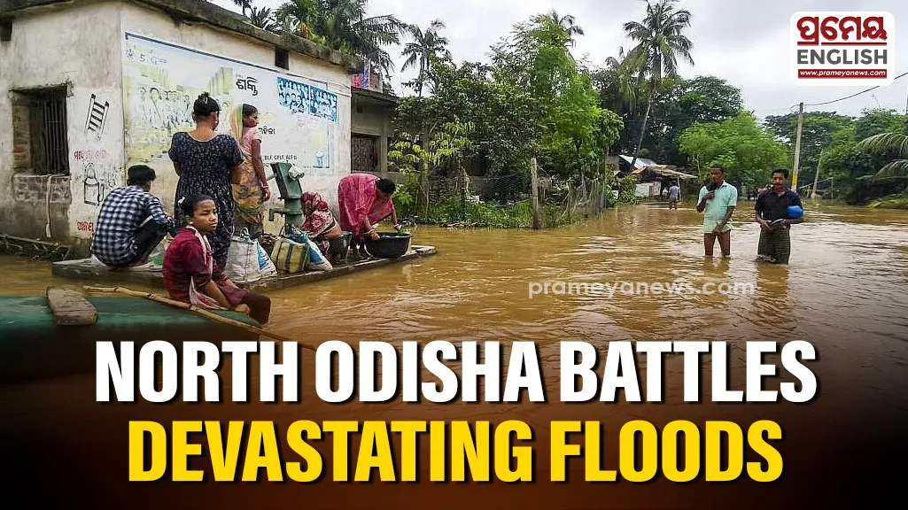 North Odisha battles severe floods as rivers breach danger levels, over 100,000 affected