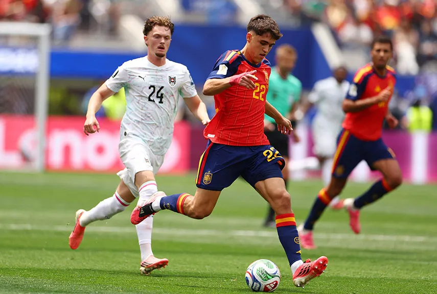 Spain dominates Austria 3-0 to secure their World Cup 2026 Round of 16 spot in Los Angeles