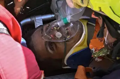 Rescue teams pull trapped security guard from Venezuela earthquake rubble after eight days